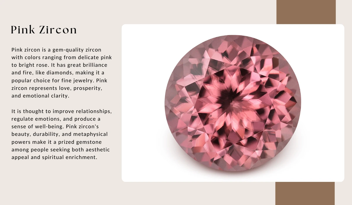 Pink Zircon